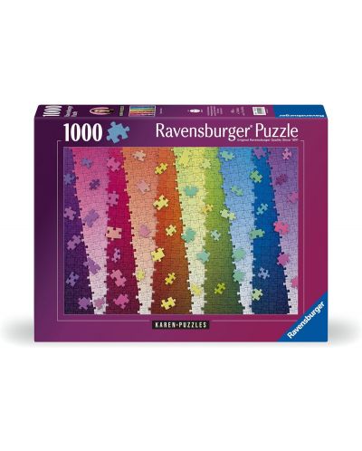 Παζλ Ravensburger 1000 κομμάτια  -Χρώματα στα χρώματα - 1