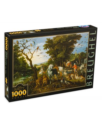Παζλ D-Toys 1000 κομμάτια – Η είσοδος των ζώων στην κιβωτό του Νώε, Pieter Bruegel the Elder - 1
