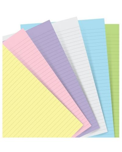 Πλήρωση για  Notebook Filofax A5 - Χαρτί παστέλ με γραμμές   - 1