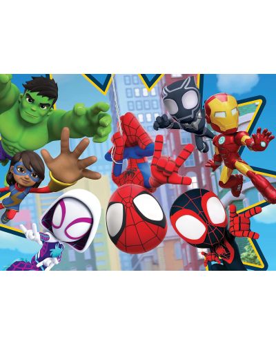 Παζλ δαπέδου Ravensburger  24 κομμάτια - Ο Spidey και οι καταπληκτικοί φίλοι του - 2