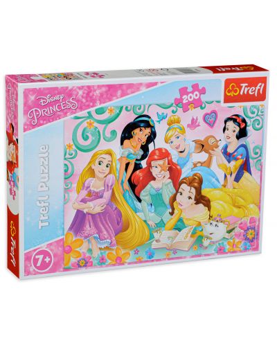 Παζλ Trefl 200 κομμάτια - Happy World Of Princesses - 1