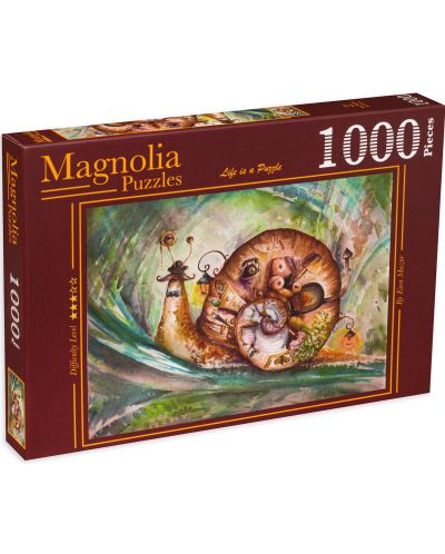 Παζλ Magnolia 1000 τεμαχίων- Σαλιγκάρι - 1