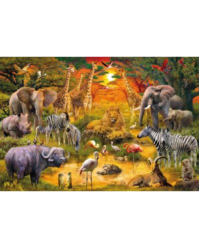 Παζλ Schmidt 150 κομμάτια - Ζώα της Αφρικής  - 2