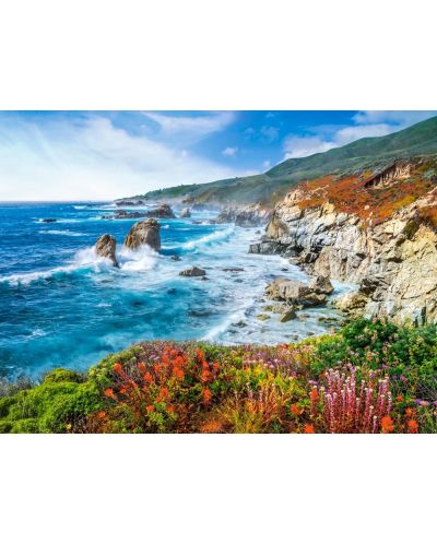 Παζλ Castorland 2000 τεμαχίων -Big Sur Coast, Καλιφόρνια, Ηνωμένες Πολιτείες - 2