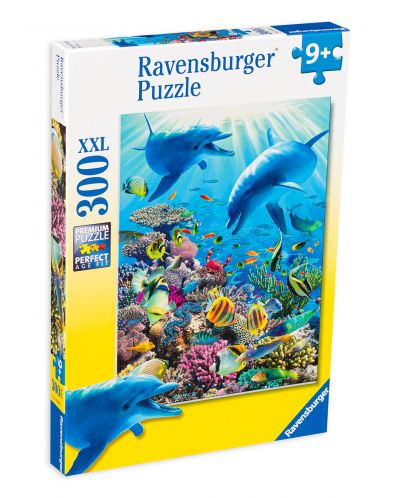 Παζλ Ravensburger 300 XXL κομμάτια - Υποθαλάσσια περιπέτεια - 1
