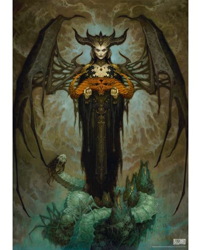Παζλ Good Loot 1000 κομμάτια - Diablo IV: Lilith at Mepel - 2