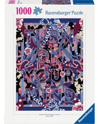 Παζλ Ravensburger 1000 κομμάτια - Ενεργοποιήστε το μυαλό σας - 1