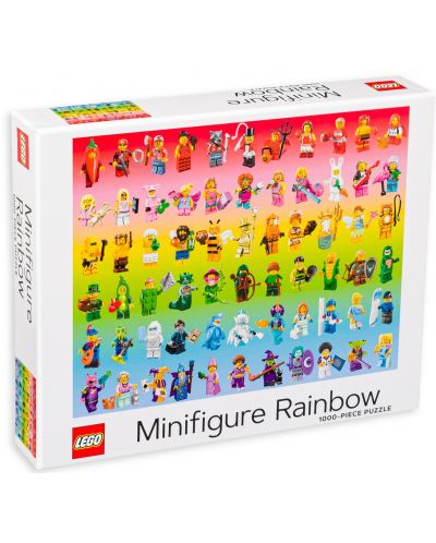 Παζλ Grafix 1000 τεμαχίων - Lego - 1