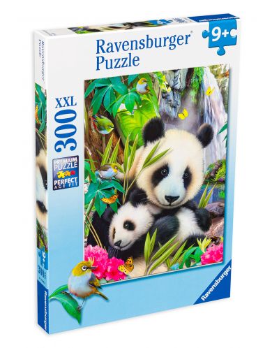 Παζλ Ravensburger 300 XXL κομμάτια - Panda - 1