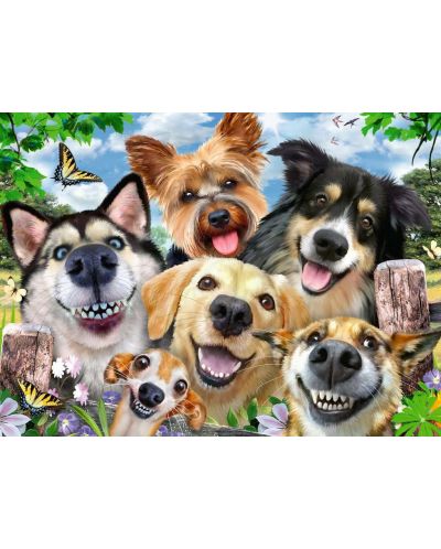Παζλ Ravensburger από 500 κομμάτια - Selfie σκύλου - 2