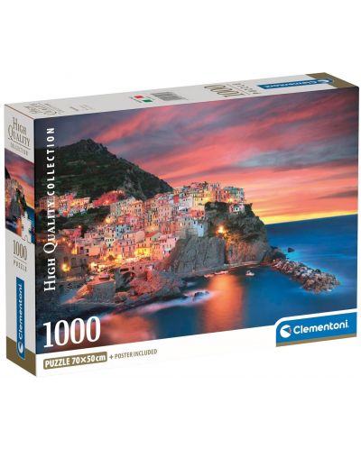 Παζλ Clementoni 1000 κομμάτια - Manarola, Ιταλία - 1