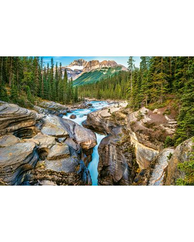 Πανοραμικό παζλ Castorland 4000 κομμάτια -Εθνικό πάρκο Banff, Καναδάς - 2