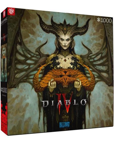 Παζλ Good Loot 1000 κομμάτια - Diablo IV: Lilith at Mepel - 1