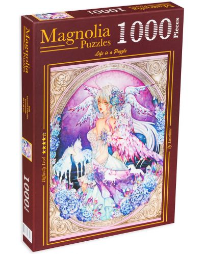 Παζλ Magnolia 1000 τεμαχίων- Ο κόσμος των μονόκερων - 1