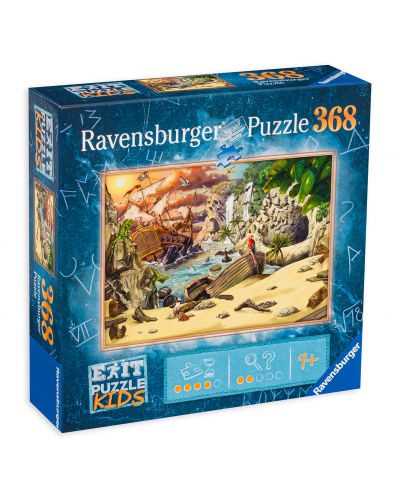 Παζλ -γρίφος Ravensburger 368 κομμάτια - Μια πειρατική περιπέτεια - 1