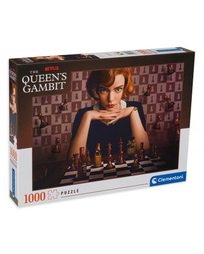 Παζλ Clementoni 1000 κομμάτια -Lady's gambit,τύπος 1 - 1