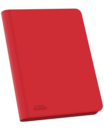 Φάκελος αποθήκευσης καρτών Ultimate Guard Zipfolio - Κόκκινος (360 τεμ.) - 1