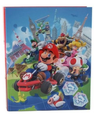 Ντοσιέ Uwear - Super Mario, Mariocart, A4 - 1