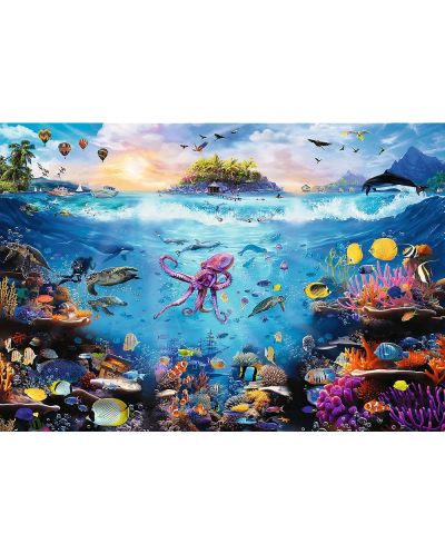 Παζλ Trefl 13 500 κομμάτια - Dive into Underwater Paradise - 2