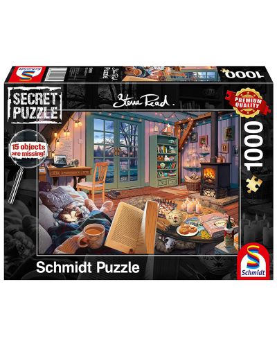 Παζλ – μυστήριο Schmidt 1000 κομμάτια  - Στο σπίτι - 1