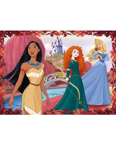 Παζλ Ravensburger 4х100 κομμάτια - Η Πριγκίπισσες της Disney - 4