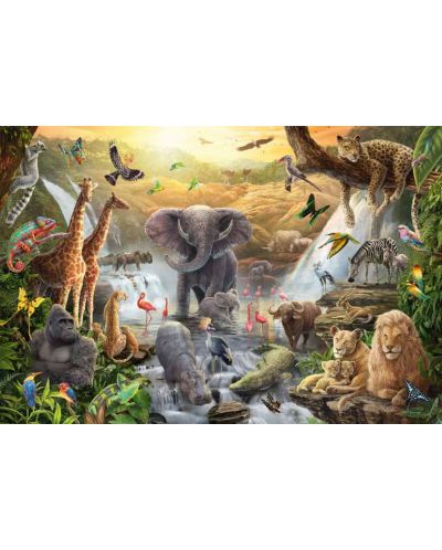 Παζλ   Schmidt  60 κομμάτια - Ζώα στην Αφρική - 2