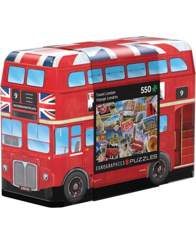 Παζλ Eurographics  550 κομμάτια  - Λεωφορείο του Λονδίνου - 1