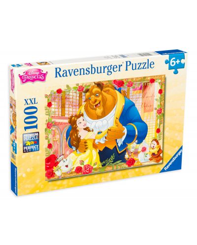 Παζλ Ravensburger 100 XXL κομμάτια - Η Πεντάμορφη και το Τέρας - 1