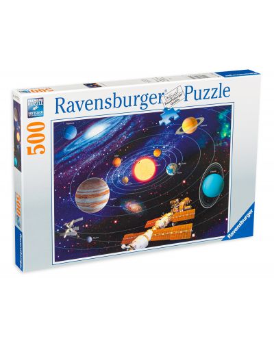 Παζλ Ravensburger 500 κομμάτια - Ηλιακό σύστημα - 1