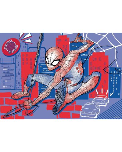 Παζλ δαπέδου Ravensburger  24 κομμάτια - Spiderman - 2