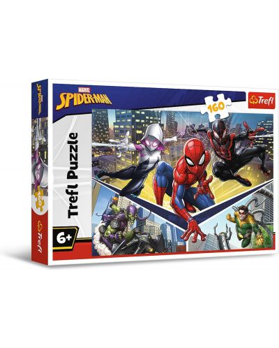 Παζλ Trefl 160 κομμάτια- Spiderman Power / Disney Marvel Spiderman - 1