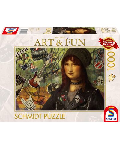 Παζλ Schmidt 1000 κομμάτια - M. BINZ Mona Lisa 2024 - 1