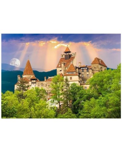 Παζλ Enjoy 1000 κομμάτια - Κάστρο Μπραν, Ρουμανία - 2