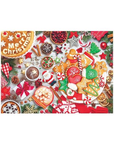 Παζλ Eurographics από 1000 κομμάτια  - Χριστουγεννιάτικα γλυκά - 2