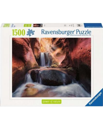 Παζλ Ravensburger  1500 κομμάτια - Καταρράκτης Red Canyon - 1