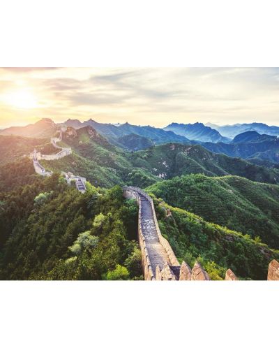 Παζλ Ravensburger 2000 τεμαχίων-Το Σινικό Τείχος της Κίνας στο φως του ήλιου - 2