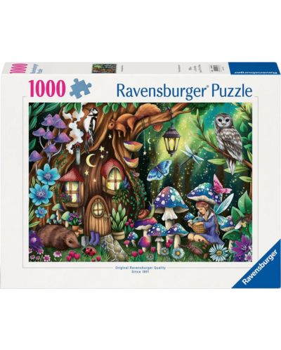 Παζλ Ravensburger 1000 κομμάτια - Στο μαγικό δάσος - 1