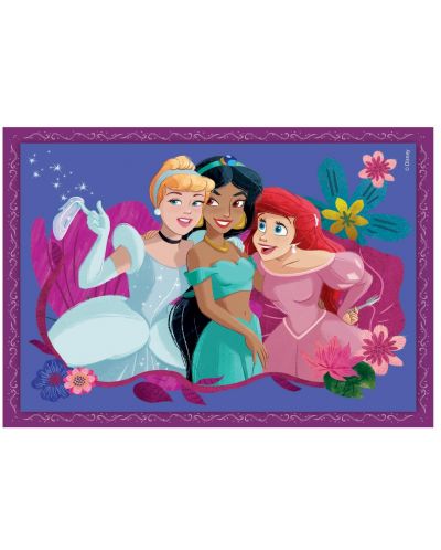 Παζλ Clementoni 4 σε 1 -Πριγκίπισσες της Disney - 2