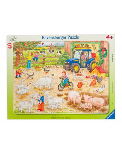 Παζλ Ravensburger 40 κομμάτια - Φάρμα  - 1