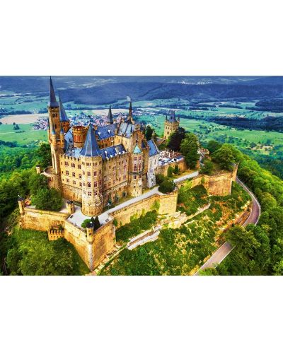 Παζλ  Trefl  1000 κομμάτια  - Κάστρο Hohenzollern, Γερμανία - 2