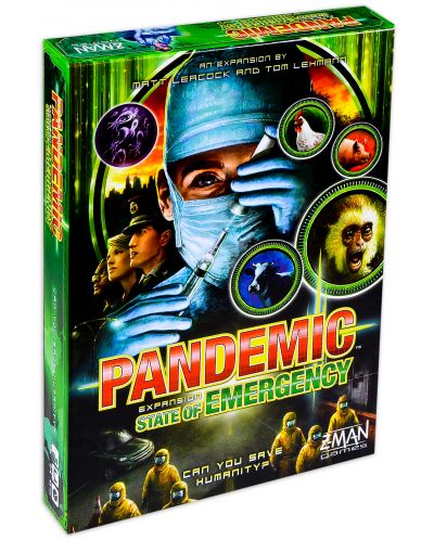 Επέκταση για επιτραπέζιο παιχνίδι Pandemic - State of Emergency - 1