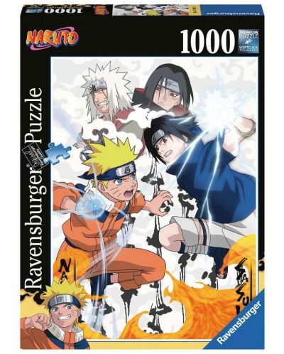 Παζλ Ravensburger 1000 κομμάτια - Naruto vs Sasuke - 1