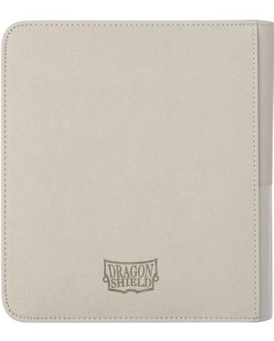 Φάκελο αποθήκευσης καρτών Dragon Shield Zipster - Ashen White (Small) - 2