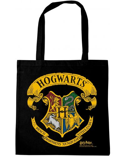 Τσάντα αγορών Logoshirt Movies: Harry Potter - Hogwarts Crest - 1