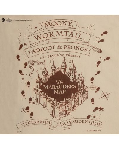 Τσάντα για ψώνια Cine Replicas Movies: Harry Potter - Marauder's Map - 3