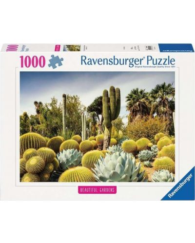 Παζλ Ravensburger 1000 κομμάτια - Ο κήπος της ερήμου Huntington - 1