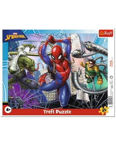Παζλ Trefl 25 κομμάτια - Ο γενναίος Spiderman - 1