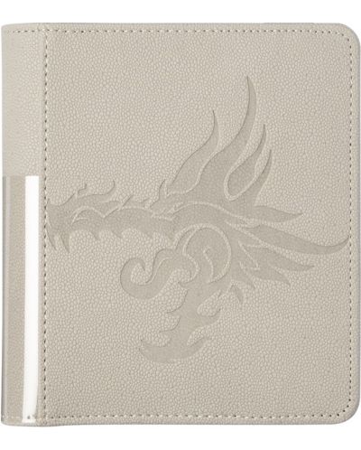Φάκελο αποθήκευσης καρτών  Dragon Shield Card Codex Portfolio - Ashen White (80 τεμ.) - 1