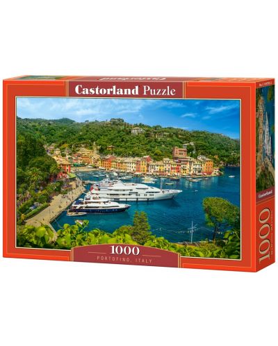 Παζλ Castorland από 1000 κομμάτια - Πορτοφίνο, Ιταλία - 1