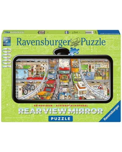 Παζλ Ravensburger 1000 κομμάτια - Χάος στους δρόμους - 1